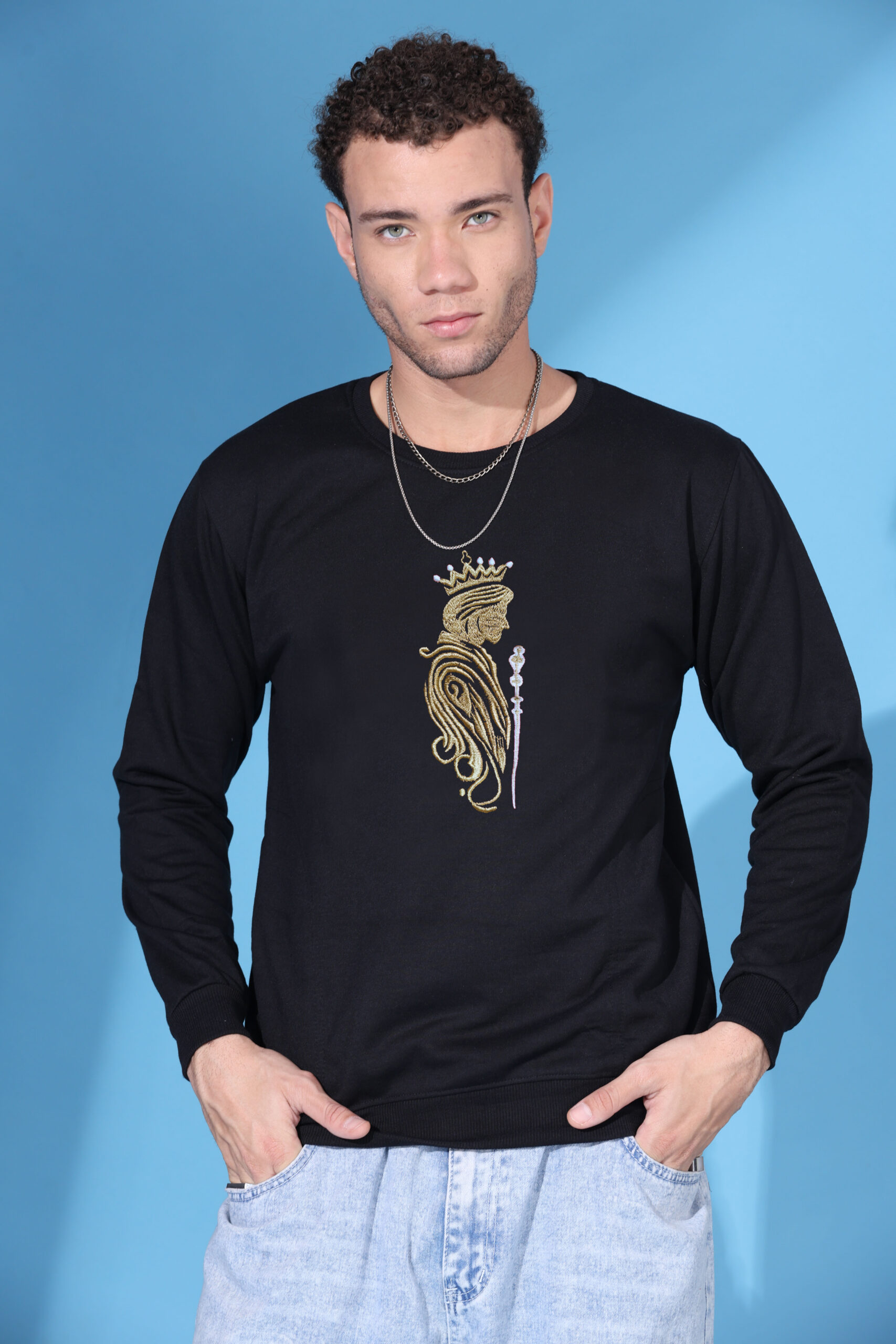 Christ Black Sweatshirt - Image 6