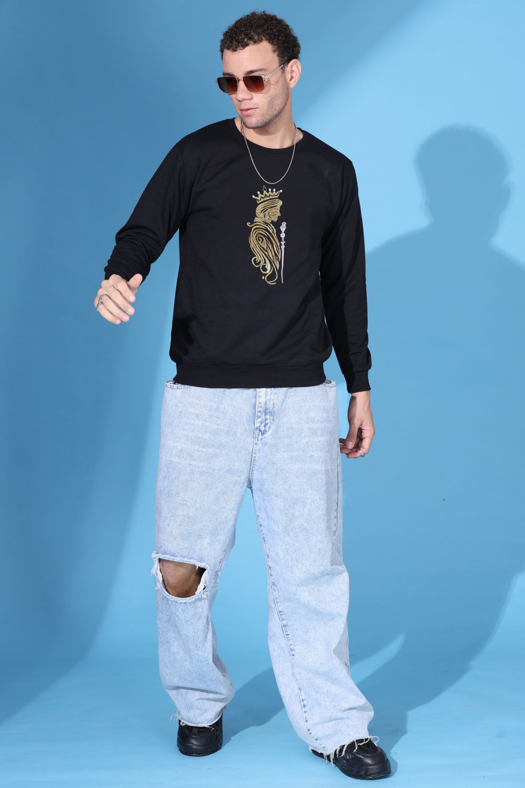 Christ Black Sweatshirt - Image 4