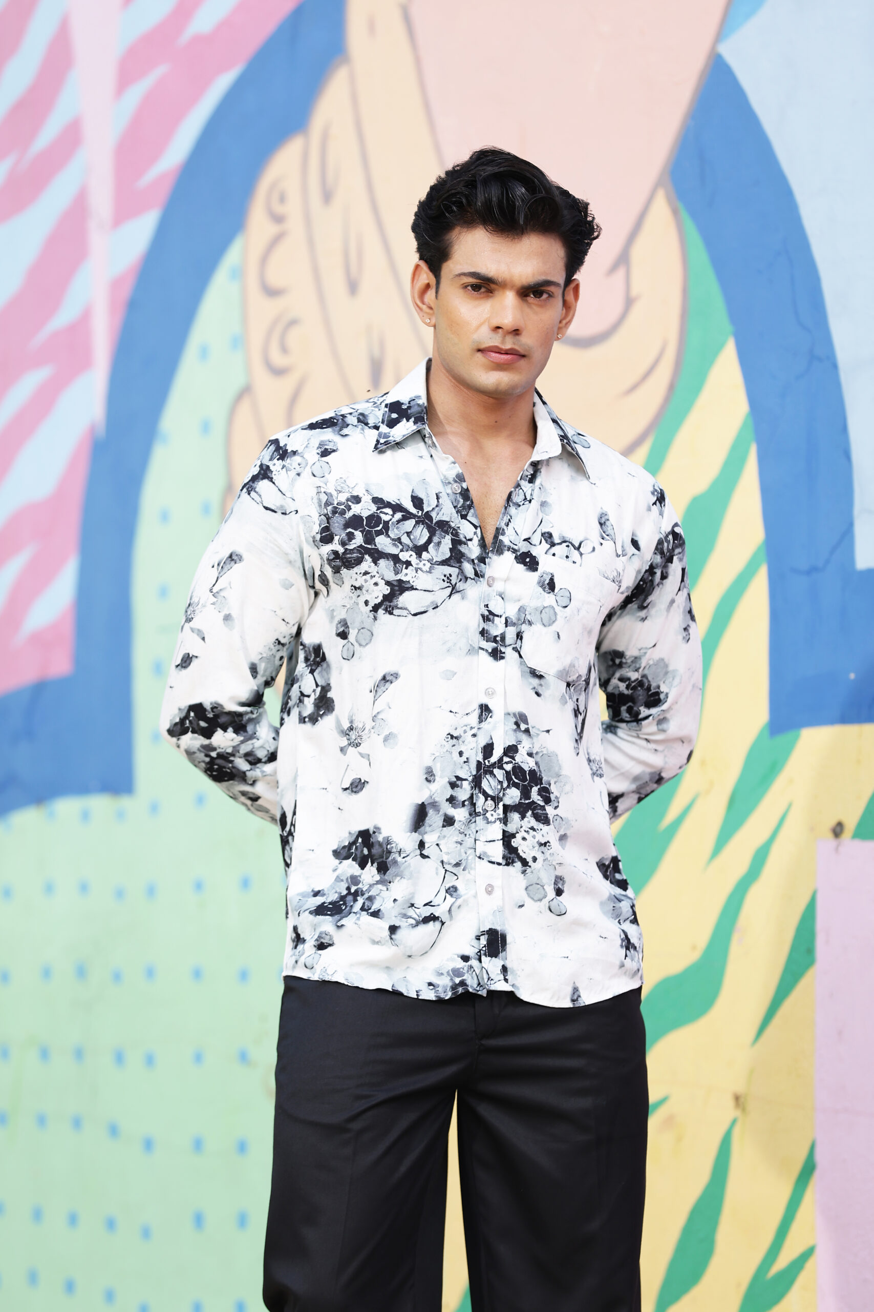 Awara Hoon artistic shirt