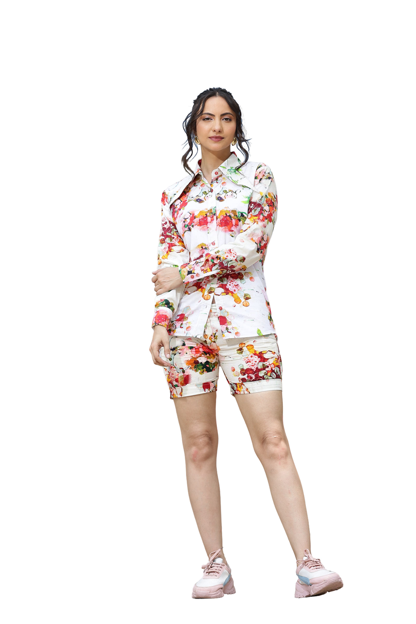 Artistic Printed Women's Co-Ord Set - Image 2