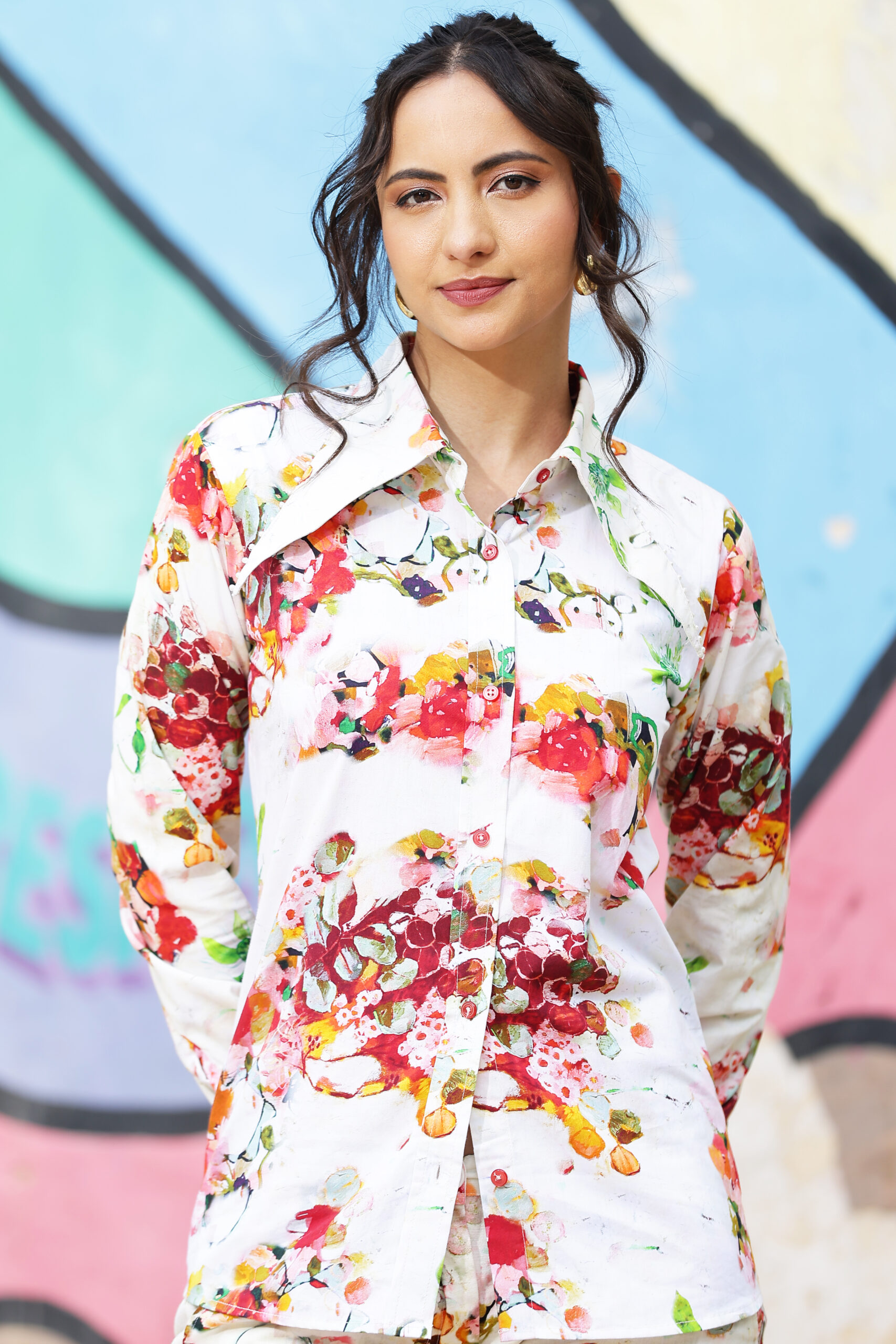 Artistic Printed Women's Co-Ord Set - Image 6