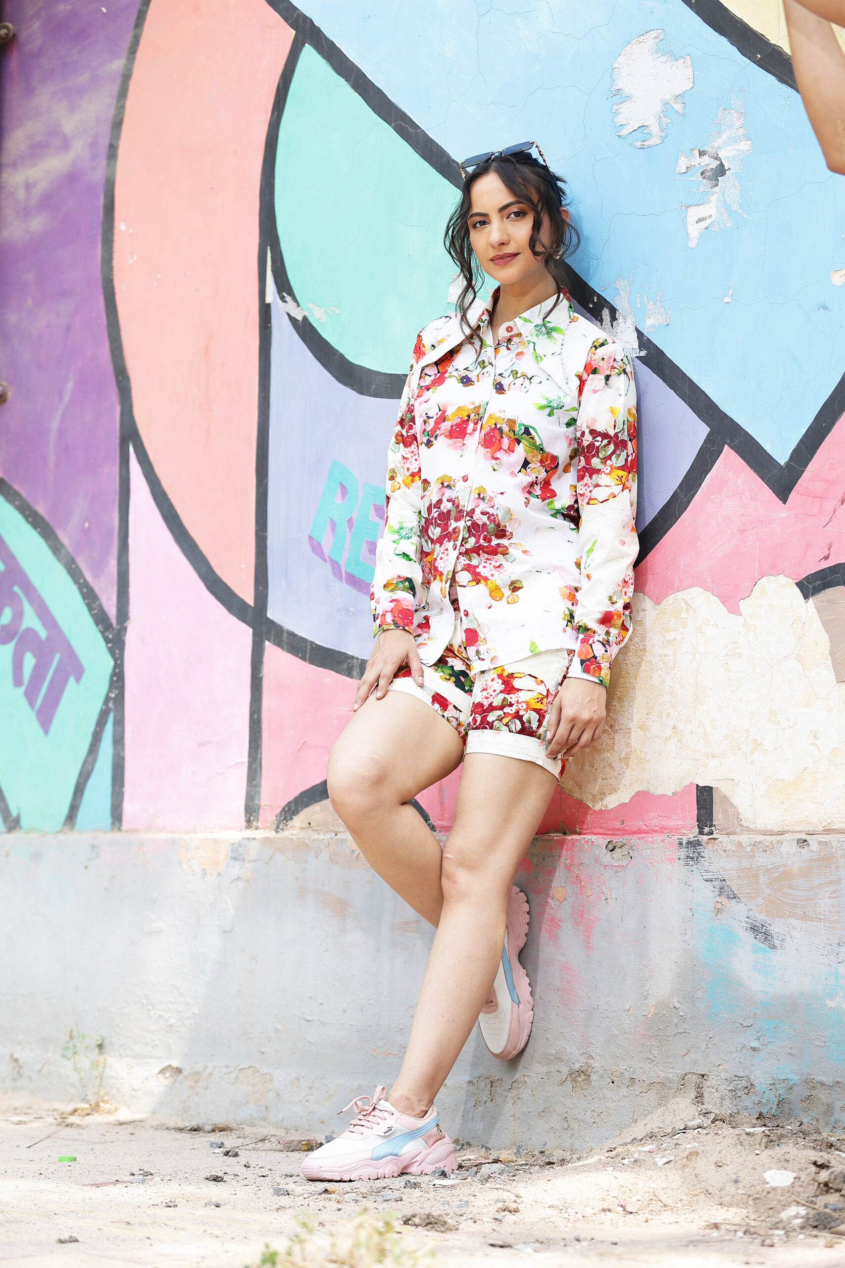 Artistic Printed Women's Co-Ord Set - Image 7